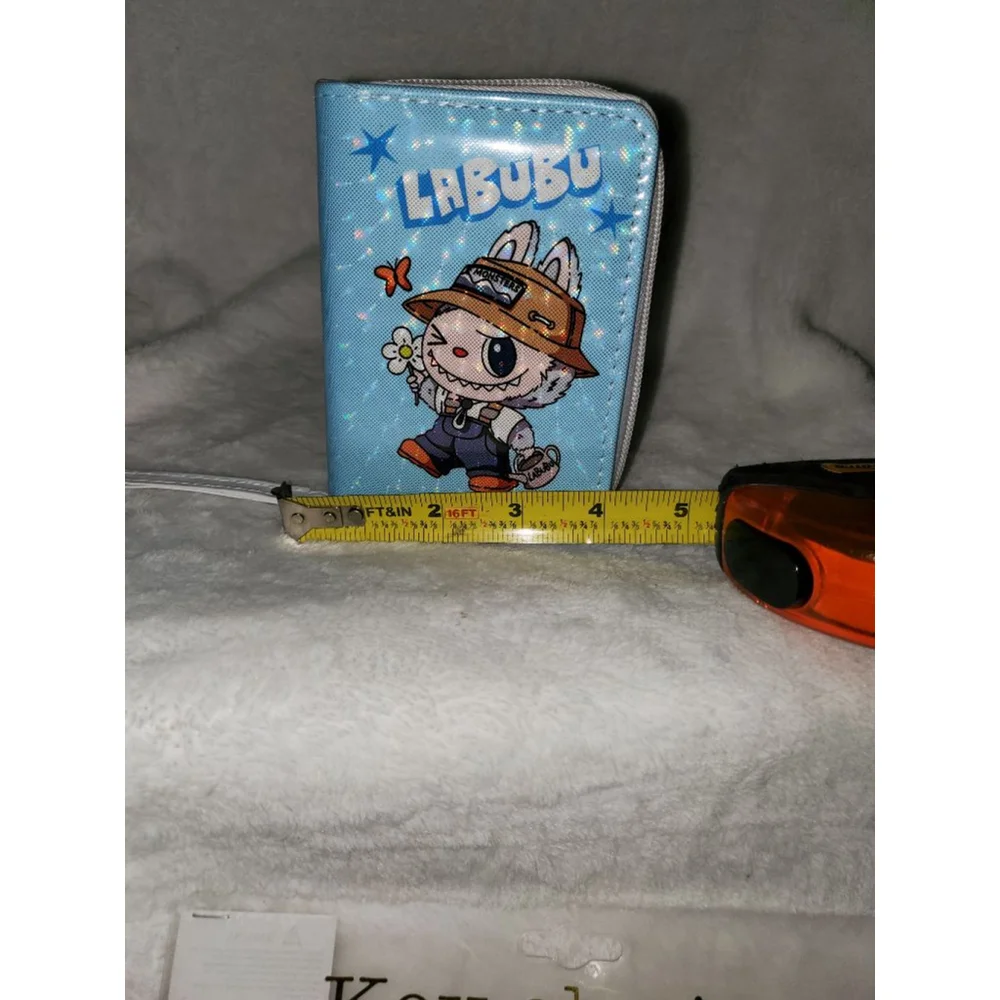 Blue Labubu Character Wallet/wristlet